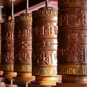 Prayer Wheel Walkway